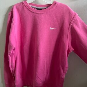 Nike Pink Crewneck Sweatshirt